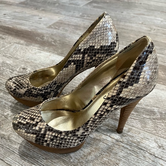 Animal print platform stiletto - Picture 5 of 5